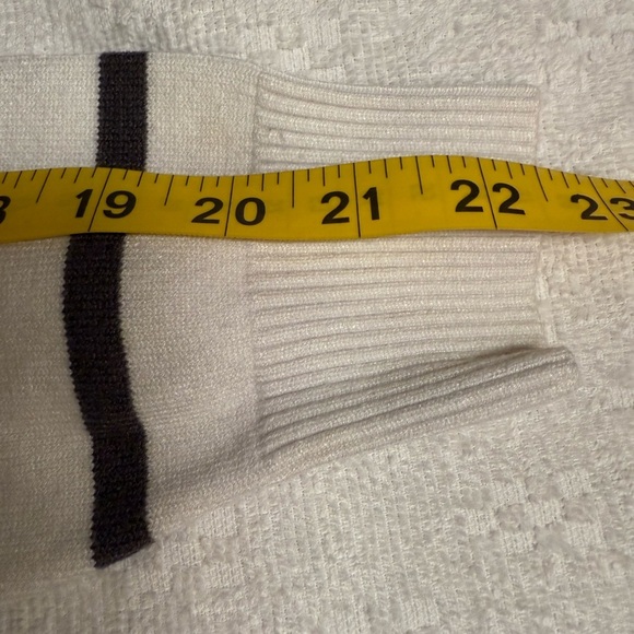 Kirundo women black and White Striped Sweater - Picture 4 of 6